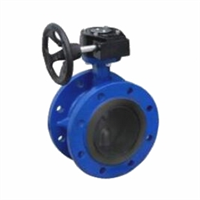 法兰式衬胶蝶阀